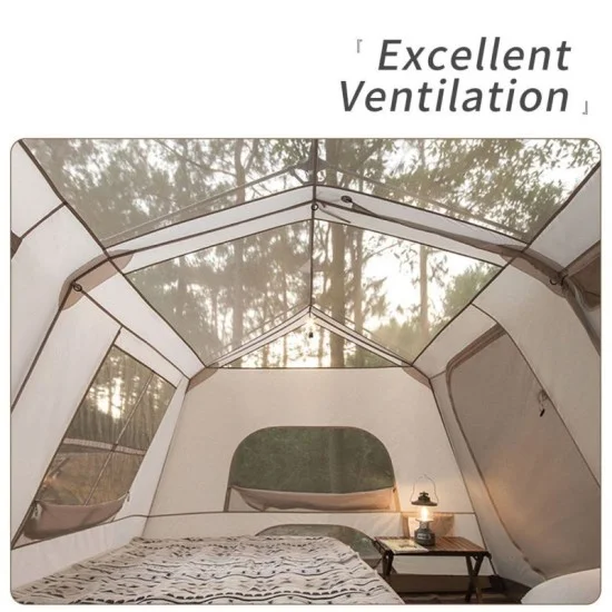 Naturehike Village 13 Automatic Tent - Brown (395*270*183)